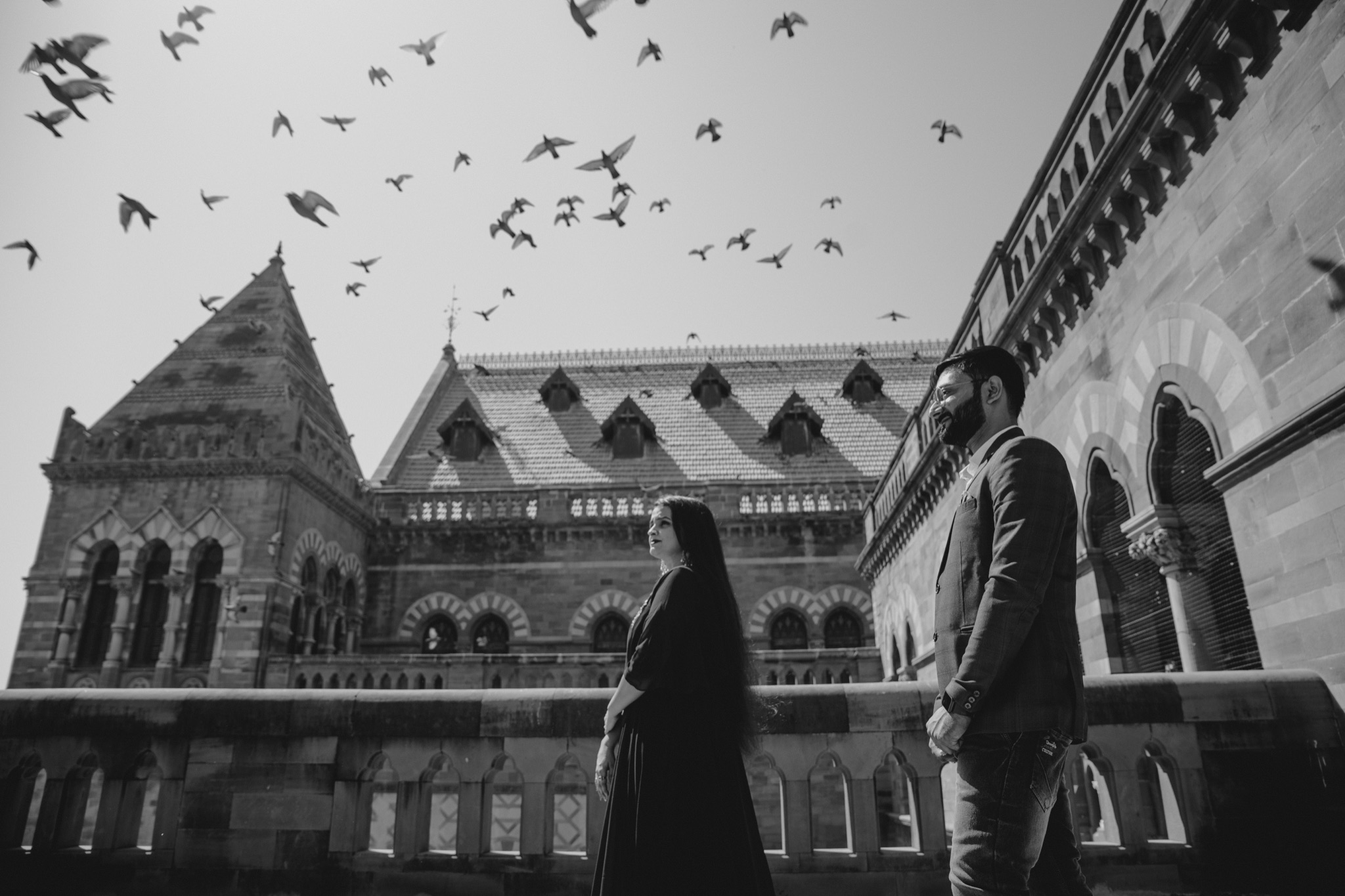 Black and white wedding photograph by House Of The Wedding Stories — photo 17
