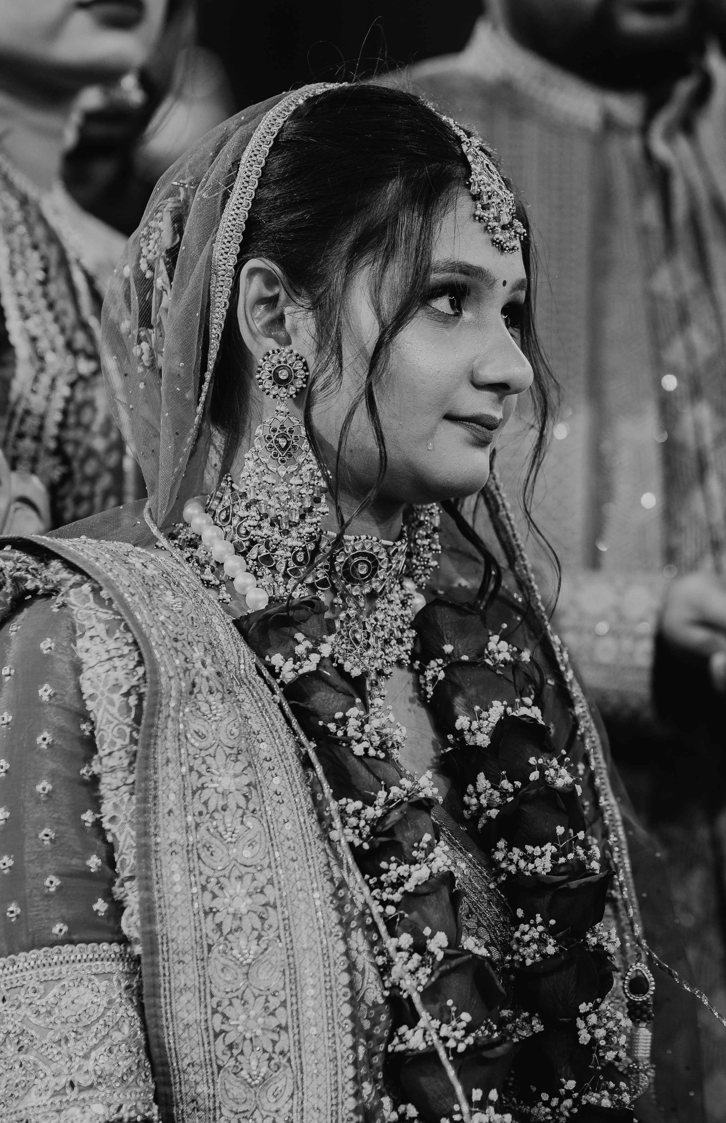 Black and white wedding photograph by House Of The Wedding Stories — photo 18