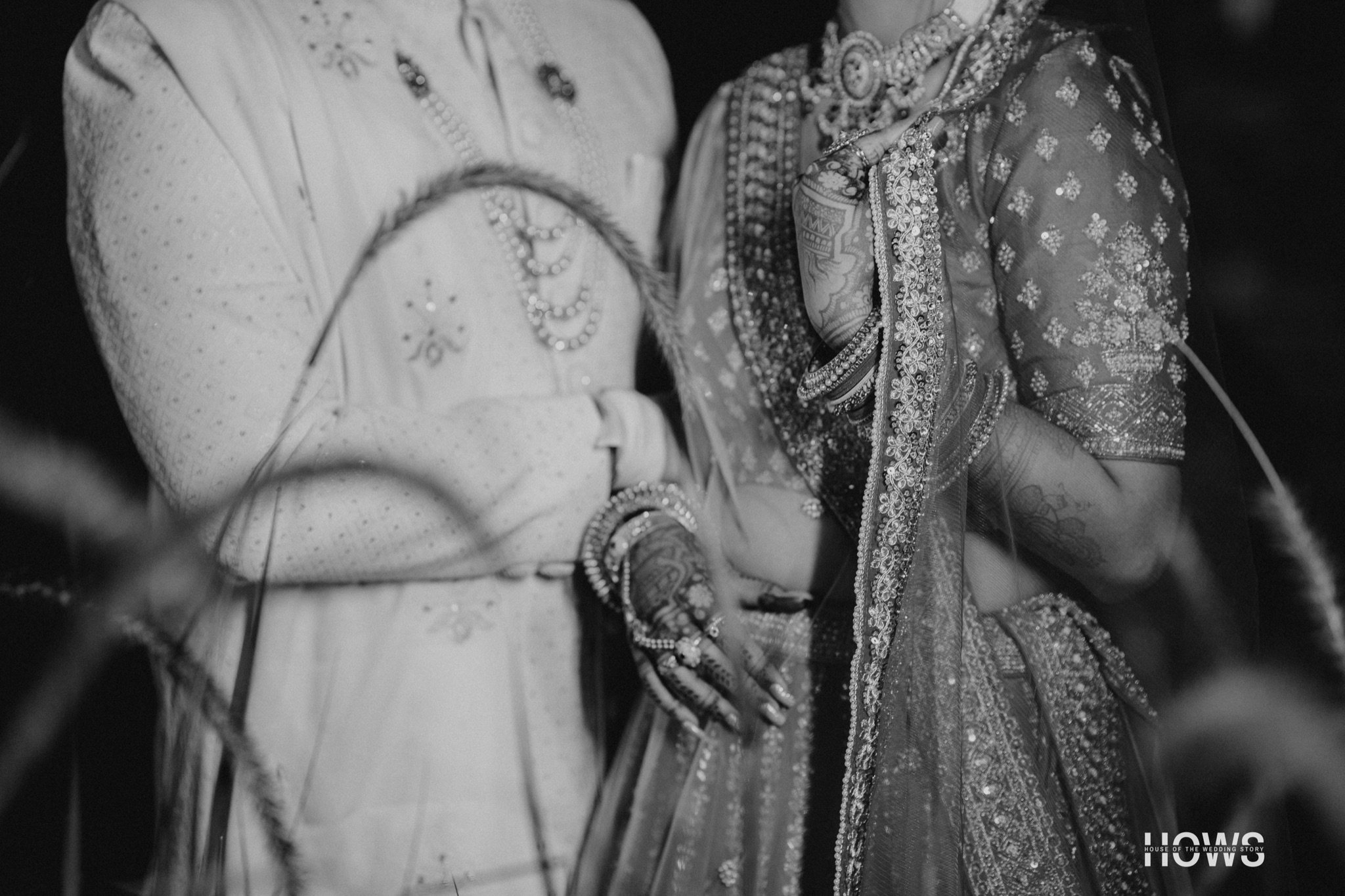 Black and white wedding photograph by House Of The Wedding Stories — photo 38