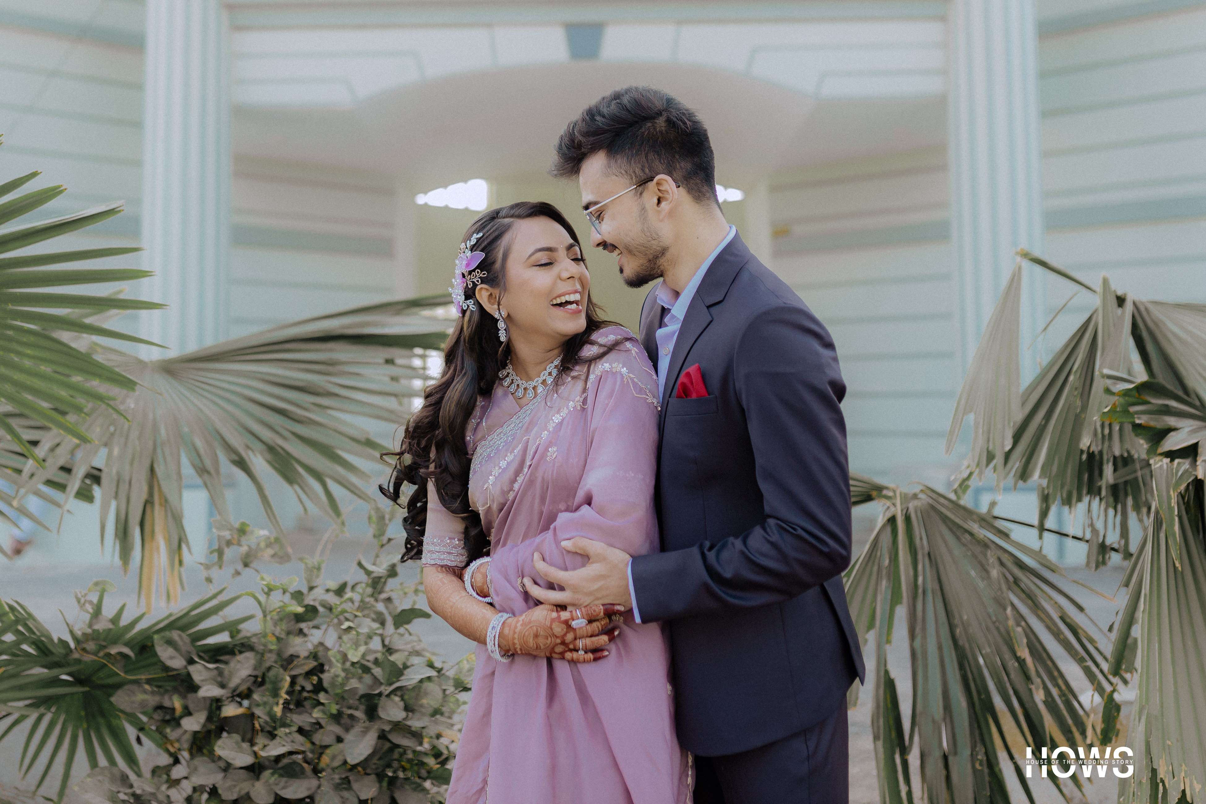 Neel & Hardi — wedding photograph